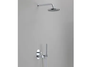 FOLD - Recessed shower tap with overhead shower _ Ceramica Flaminia